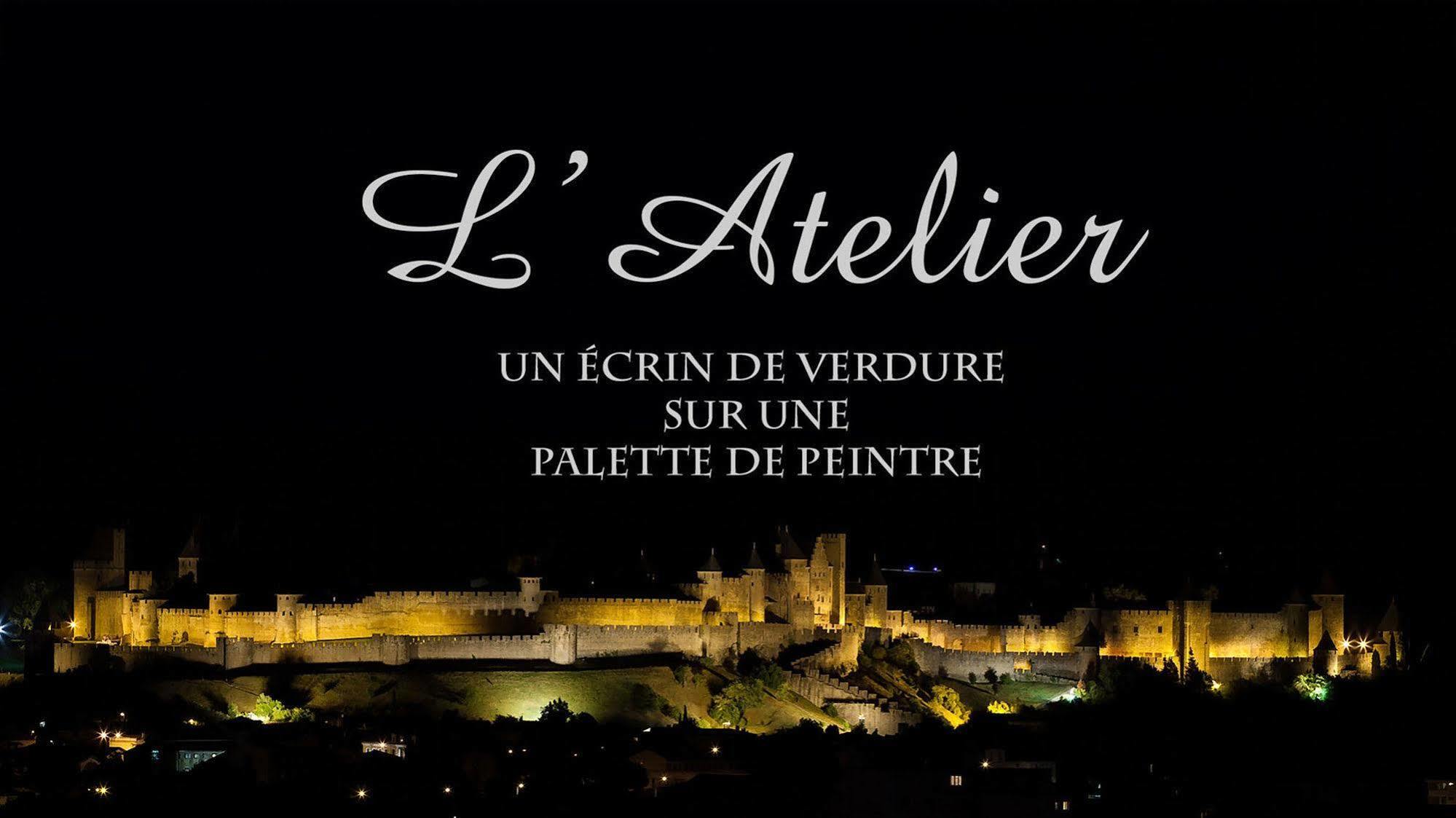 L'Atelier B&B, Amazing View & Spa Carcasona Exterior foto